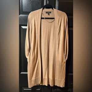 Banana Republic Silk Cotton Long Cardigan Sweater Duster